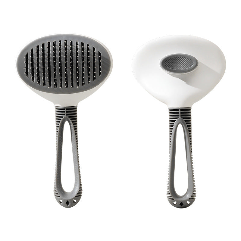 Katzenbürste mit Selbstreinigungsfunktion