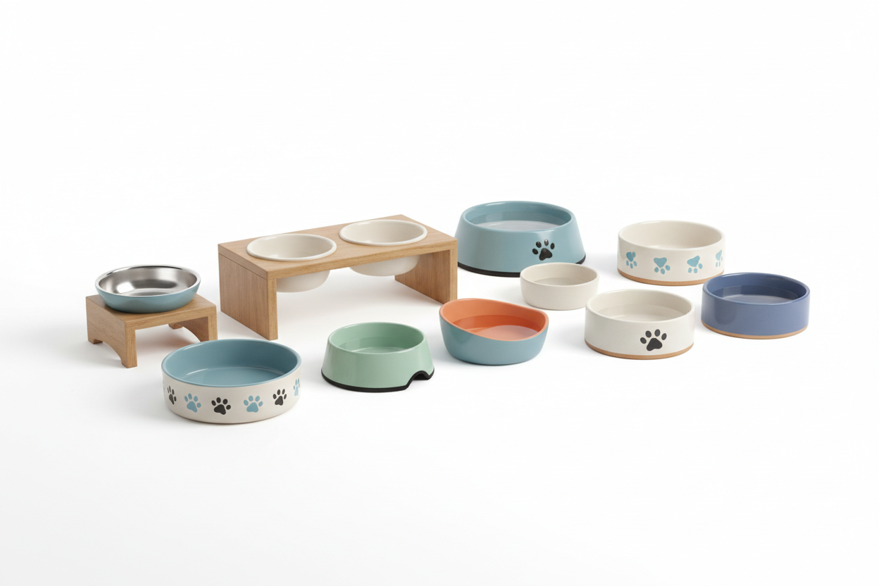 Schüsseln für Essen und Wasser