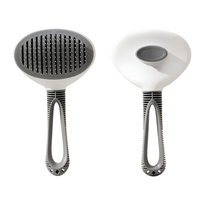 Katzenbürste mit Selbstreinigungsfunktion